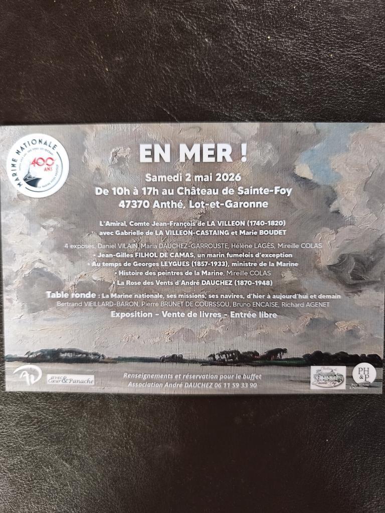 En mer au Château de Sainte Foy !