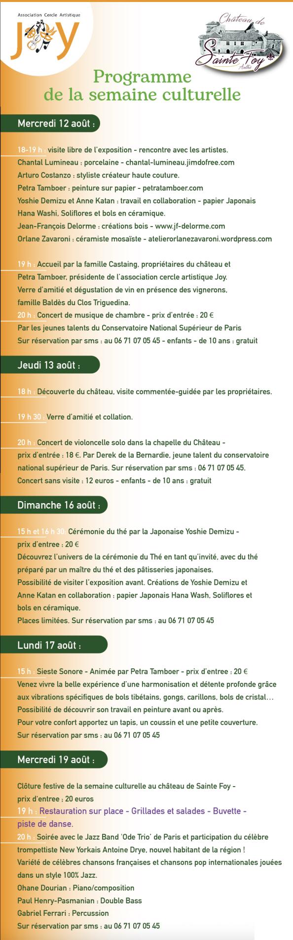 Concert musique de chambre