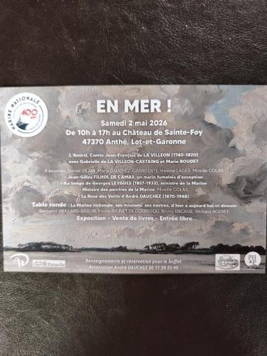 En mer au Château de Sainte Foy !